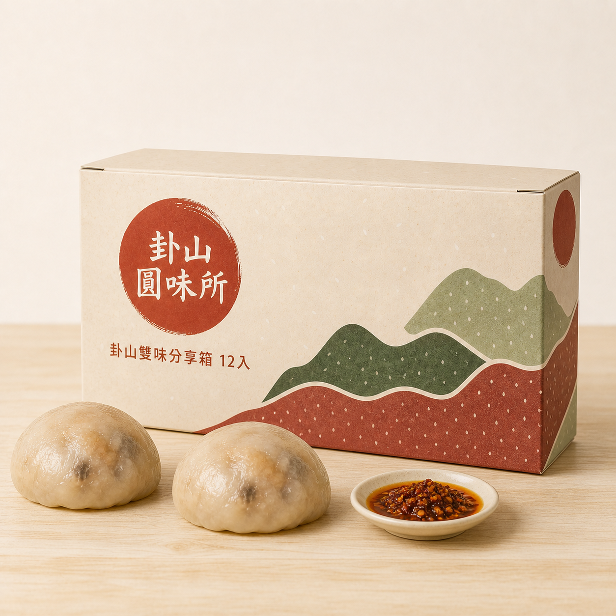 卦山雙味分享箱十二入